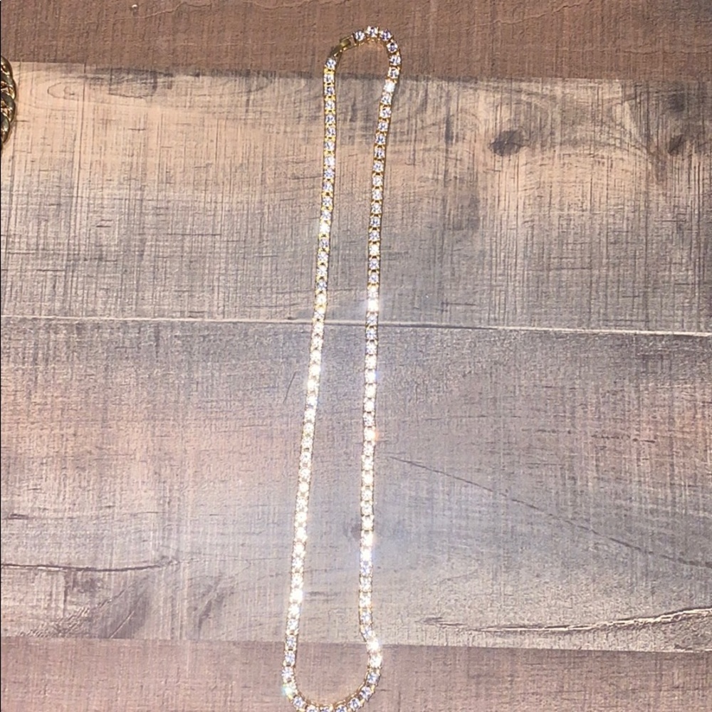 4mm tennis chain Gold